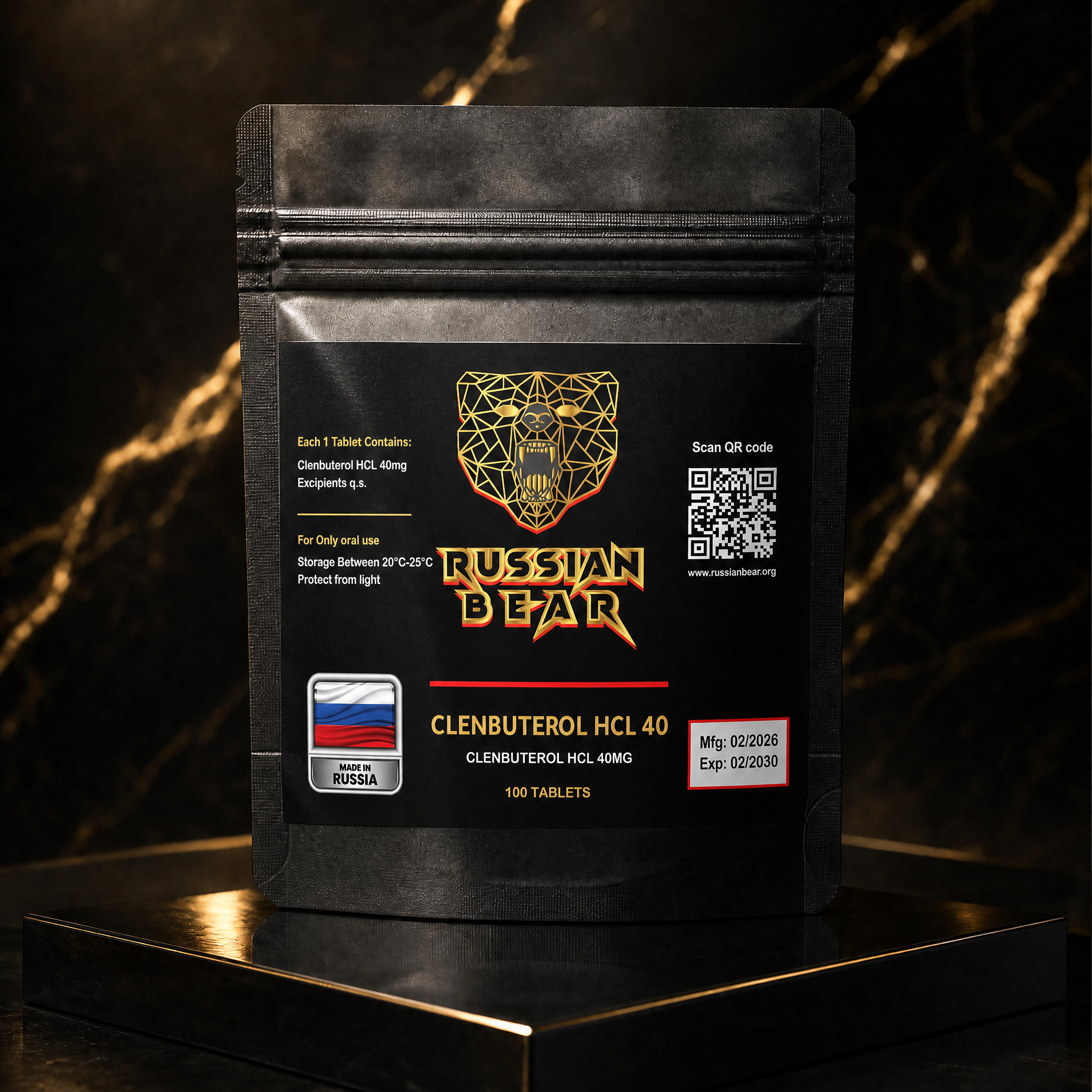 CLENBUTEROL HCL 40